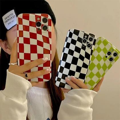 Checkerboard Pattern Phone Cases For Iphone Models on Luulla