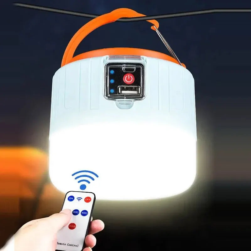 Remote control camping lantern on sale