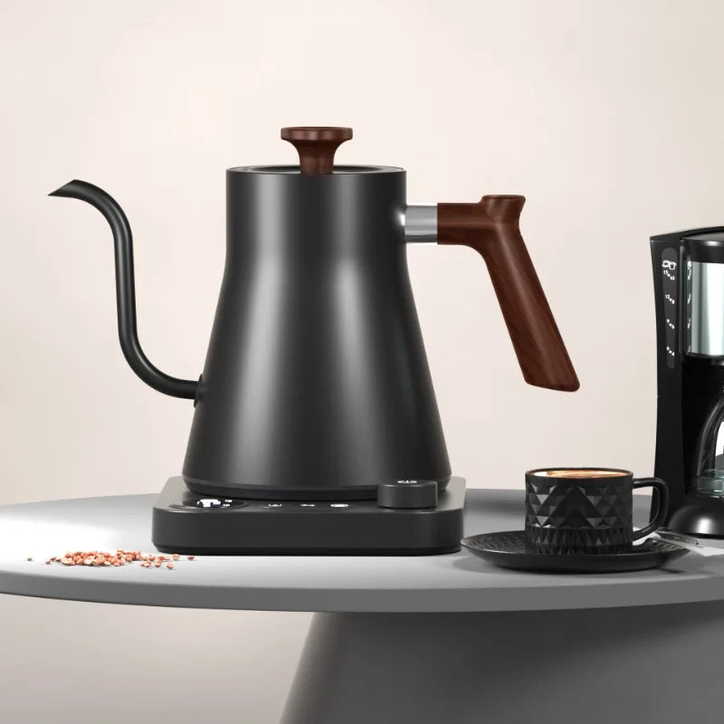 Modern Electric Gooseneck Kettle With Temperature Control on Luulla