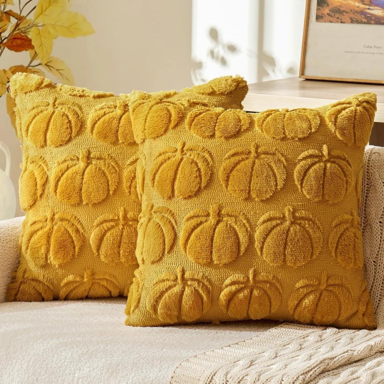 Mustard yellow throw pillows new arrivals