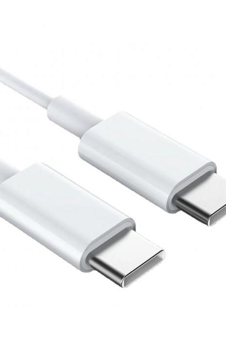 Usb-c To Usb-c Fast Charging Cable 6ft White
