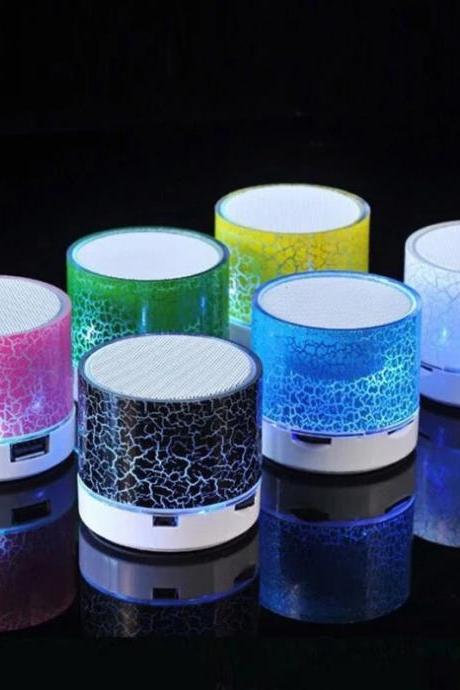 Portable Led Light Wireless Bluetooth Speakers Set