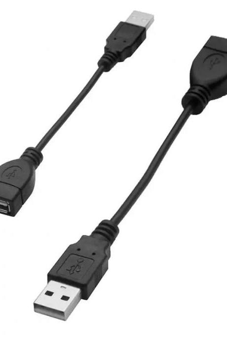 Usb 20 Extension Cable Male To Female Black