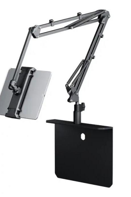 Adjustable Tablet Desk Mount Stand With Articulating Arm