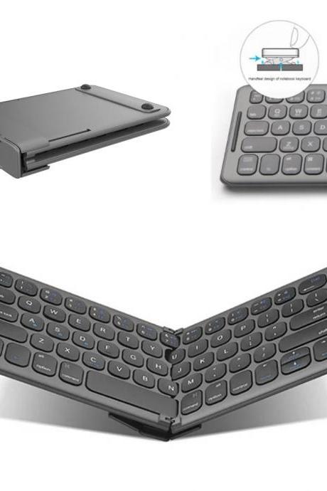 Portable Foldable Bluetooth Keyboard For Smartphones And Tablets