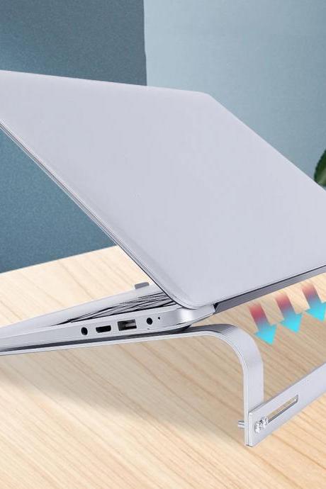 Ergonomic Adjustable Aluminum Laptop Stand For Desk