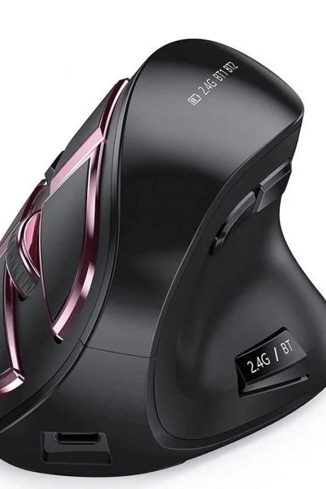 Ergonomic Wireless Vertical Mouse With Adjustable Dpi
