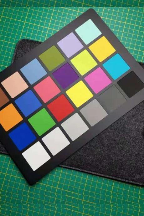 Professional 24 Color Calibration Checker Card For Photography