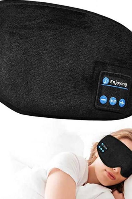 Bluetooth Sleep Eye Mask With Integrated Headphones Comfort