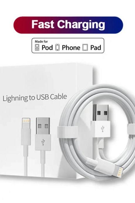 Fast Charging Lightning To Usb Cable For Iphone