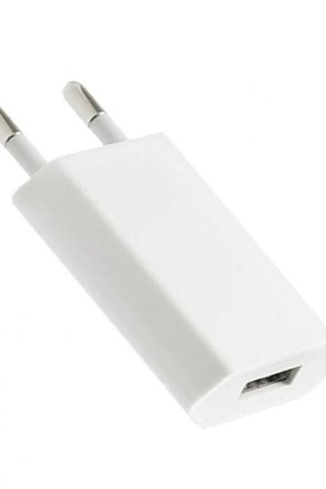 Universal Usb Wall Charger Adapter Fast Charging White