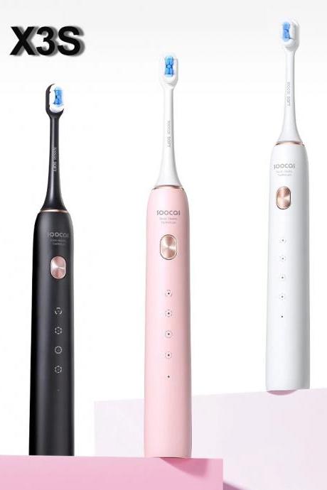 X3s Advanced Rechargeable Sonic Electric Toothbrushes 3-pack
