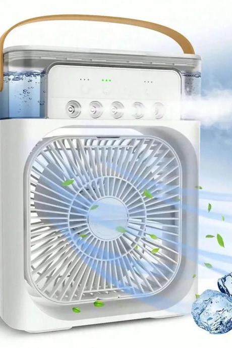 Portable Air Cooler Fan With Icebox Humidifier Purifier