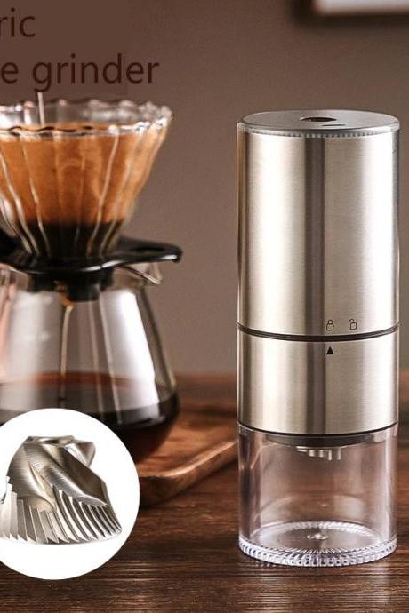 Stainless Steel Electric Coffee Grinder With Ceramic Blades