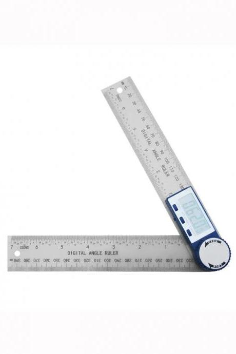 Digital Lcd Display Protractor Angle Finder Ruler Tool