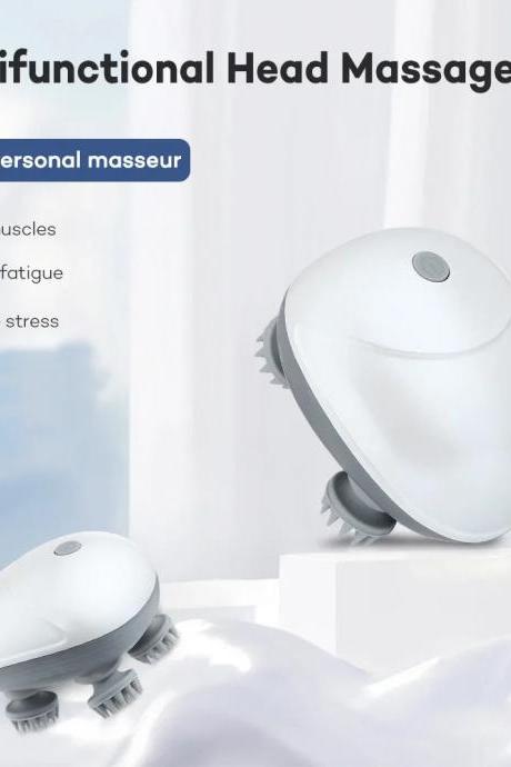 Portable Electric Scalp Massager Stress Relief Tool
