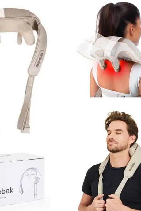 Electric Shiatsu Shoulder And Neck Massager With Heat