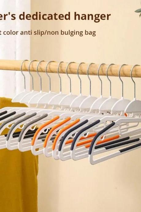 Space-saving Non-slip Multi-color Clothes Hangers 10-pack