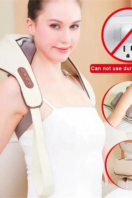 Electric Shiatsu Shoulder And Neck Massager With Heat