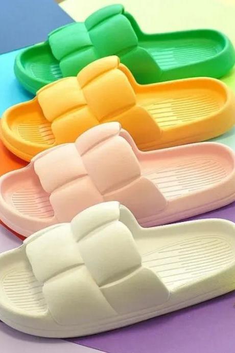 Colorful Unisex Lightweight Summer Beach Slide Sandals