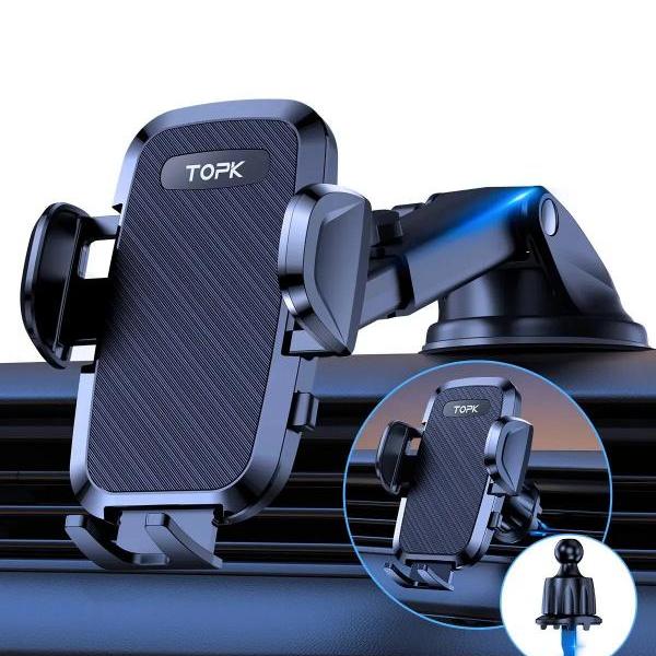 TOPK Universal Dashboard Car Mount Phone Holder