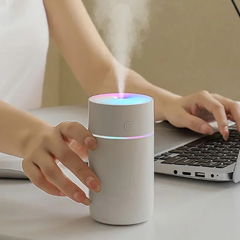 Portable Usb Mini Humidifier With Ambient Led Light on Luulla