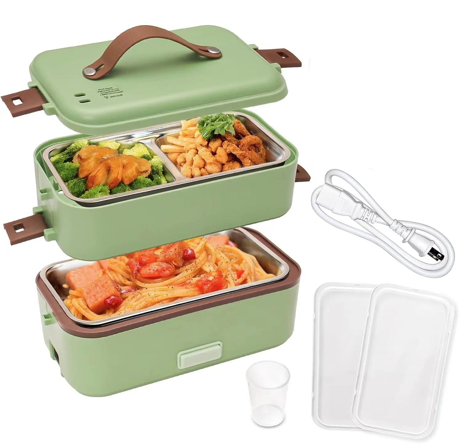 Portable Electric Heating Lunch Box For Meals on Luulla