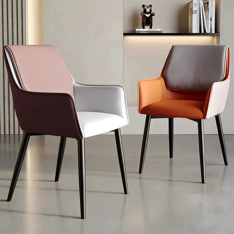Modern Designer Upholstered Dining Chairs - Set Of 2 on Luulla